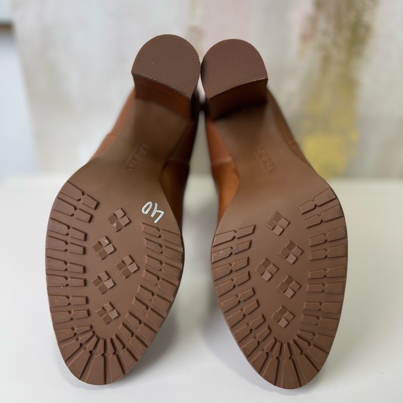 Ralph Lauren Myla Cognac Leather Bootie - Picture 7 of 8